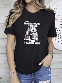 Women T-Shirts - 黑色 - 查看 1