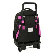 Safta KPop Demon Hunters K-Pop Demon Hunters School Backpacks, Mini, Teen, Junior, Double, Expandable, Trolley Compatible - Large Wheeled Backpack - View 3