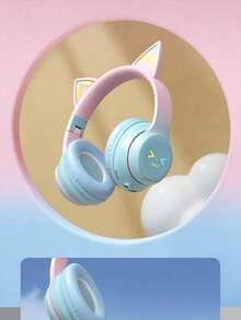 Wireless Earbuds, Support Bluetooth 5.3, Long Battery Life, LED Lighting, Girly Design - Great Gift Item - Multicolor - View 3