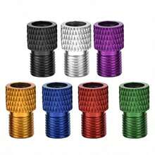 4pcs Quick Release Valve Adapters, Compatible With Mountain Bikes And Motorcycles, Durable And Easy To Use, Tire Inflation Accessories, Universal Essential Cycling Accessories - Multicolor - View 9