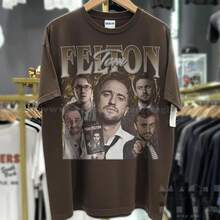 Tom Felton Vintage Graphic Tee - Unisex Shirt - 黑色 - 查看 2