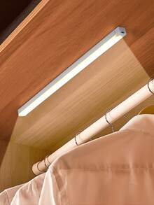 USB Rechargeable Motion Sensor LED Bar Light, Wireless Magnetic Cabinet Light, Suitable For Bedroom, Kitchen, Wardrobe - One Size Fits All - View 2