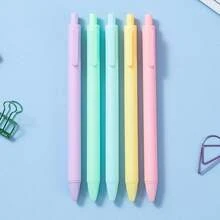 30支莫蘭迪色中性筆,黑色0.5mm細尖可伸縮圓珠筆,書寫順滑,適用於日記、筆記、繪圖、辦公與學校用品,可愛筆款適合子彈日記、計畫本、藝術創作,開學必備 - 套裝 - 查看 7