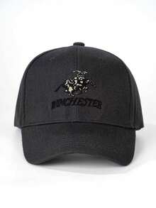 1pc Unisex WINCHESTER Letter Embroidered Baseball Cap, Suitable For Outdoor Hiking, Horse Riding, Camouflage Sun Protection And Casual Wear - Multicolor - View 11