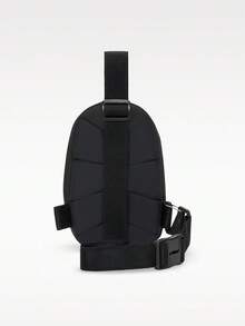 Nike Tas Selempang Olahraga Luar Ruangan Unisex NK NSW COMMUTE CROSSBODY-TECH IU1421-010 - Hitam - View 3