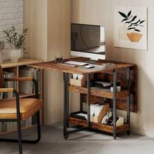 Folding Tables & Chairs - Brown + Wood - View 4