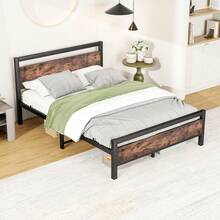 Bed Frames - 黑色 90*200厘米 - 查看 7