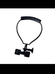1pc Necklace-Style Phone Holder & Stand, Suitable For Self-Filming, Fishing, Outdoor Travel Recording, Motorcycle Riding Photography Compatible With IPhone, Android Phone, Gift For Birthday, Family, Friends Phone Stand Phone Accessories - / - View 4