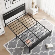 Bed Frames - 黑色 120*200厘米 - 查看 7