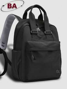 Mochila casual antirrobo de nailon para mujer; Bolsa multifuncional para desplazamientos diarios; Bolsa de viaje ligera con múltiples bolsillos; Mochila escolar minimalista de gran capacidad; Mochila conveniente, adecuada para estudiantes, enfermeras, maestros, empresarios, viajes de vacaciones, viajes de negocios, desplazamientos diarios, compras, oficina, citas, senderismo, entrenamiento, trabajo, regalo de cumpleaños, regalo de vacaciones, mochila - Multicolor - Ver 14
