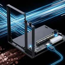 F9G-BK7 EGPU OCuLink GPU Dock PCIe4.0 X4 Notebook Laptop To External Video Graphics Card M.2 OcuLink To PCIE X16 Adapter - Multicolor - View 8