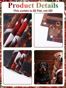 1pc Christmas Banner With Santa Claus And Dogs Pattern, Merry Christmas Decorative Banner, 200*40cm Polyester Christmas Hanging Front Door Banner, Welcome Porch Sign, Merry Christmas Decoration, Xmas Decoration, Christmas Decoration, Holiday Party Decoration, Garden Yard Holiday Fence Decoration, Christmas Photo Booth Backdrop Decoration, Winter Home Decor, Indoor Outdoor Decoration, New Year Decoration - Christmas a - View 12