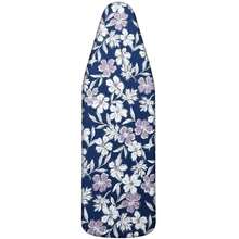 1pc Universal Ironing Board Cover/Replacement Fabric, 6 Sizes Available, Elegant Blue Floral Pattern, Stain-Resistant & Heat-Resistant, Heat Protection Ironing Board Cover Suitable For Ironing Table, Durable & Washable Fabric, Fashionable Laundry Room Home Decor Accessory, Perfect For Hotel, B&B, Home, Laundry Room, This Product Only Includes Ironing Board Cover - Blue Background With White and Purple Flowers - View 11