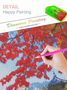 Diamond Painting Set - Cat, Round Acrylic Diamond, Home Wall Decor Frameless Art And Craft Set, Surprise Gift - A - View 6