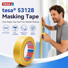 Tesa High Adhesion Residue-Free Masking Tape, Removable, Suitable For Spray Painting, Home Decor, DIY Crafts - Single Piece - View 10