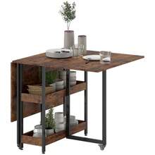 Folding Tables & Chairs - Brown + Wood - View 1