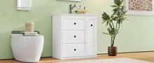 Furniture White 76 X 46 X 82 Cm - 白色 - 查看 5