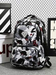 2026 Summer New Outdoor Travel Camouflage Pattern Lightweight Large Capacity Casual Oxford Cloth Backpack - Multicolor - View 2