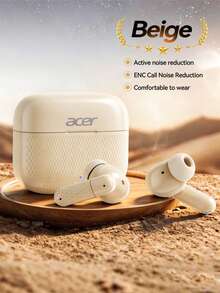 Acer OHR636 In-Ear Wireless Bluetooth Earbuds, Bluetooth 5.4, Dual Noise-Canceling Silicone Microphone, 28dB Call Noise Reduction, Clear Voice, Suitable For Daily Commute, Binge-Watching, Video And Music Playback, Compatible With Android/IOS Systems - View 14