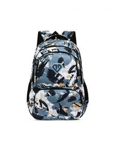 2026 Summer New Outdoor Travel Camouflage Pattern Lightweight Large Capacity Casual Oxford Cloth Backpack - Multicolor - View 10