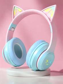 Wireless Earbuds, Support Bluetooth 5.3, Long Battery Life, LED Lighting, Girly Design - Great Gift Item - Multicolor - View 2
