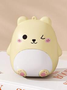 Cute Bear-Shaped Pill Box Design - Portable Weekly Pill Box, Can Store 7 Days Of Medication, Compact And Portable, With Keychain, Sealed Large Capacity, Convenient To Put In Pocket Or Hang On Bag, Suitable For Travel Or Daily Use - Multicolor - View 13