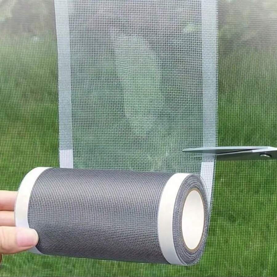 196-Inch Self-Adhesive Window And Door Screen Repair Tape For Repairing Mosquito Net Mesh Holes. Easy To Apply, Not Waterproof, Suitable For Repairing Holes And Tears. - Multicolor - View 1