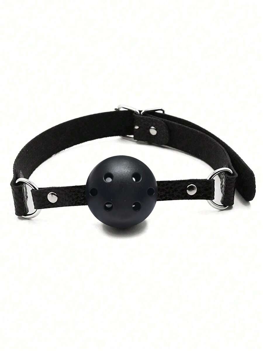 Couples Ball Gag, Adjustable Gag Restraint Toy, BDSM Roleplay Accessory, Suitable For Adult Games, Flirting, Restraint Training And Bedroom Games - One Size Fits All - View 1
