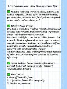 2/1pc Rubber Eraser For Cleaning Suede Shoes - Non-Electric Stain Remover, Suitable For Sneakers, Clothes, Glass, Walls, Floors, Furniture - Multipurpose Dry Cleaning Tool, Gentle On Fabrics, ABS Material, Christmas Theme, Suitable For Campus Life - A - View 7
