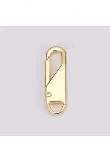 10pcs/8pcs/6pcs/4pcs/2pcs/1pc/12pcs Alloy Zipper Ring Repair Set - Universal Zipper Replacement Slider Pulls, Suitable For Clothing And Wallets - Easy Installation, Durable - Multicolor - View 19