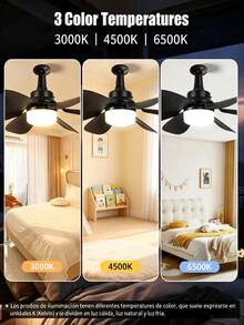 Ceiling Fans - Schwarz, 2er-Pack - Übersicht 5
