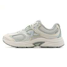 XTEP New Breathable Retro Dad Shoes Lightweight Platform Sports Casual Women's Sneakers - Beige/Green - View 3