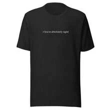 You'Re Absolutely Right!Shirt| Gift For Developers, Coders & Tech Enthusiasts| Validation Tee| Meme Tee For Tech AI Fans GenAI LLM Humor - 黑色 - 查看 4