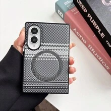 1pc Popular Magnetic Business Foldable Phone Case, Lightweight, Shockproof, Anti-Slip, Smart Phone Case With Wireless Charging Hole, Phone Case, Multiple Colors Available, Gift For Boys, Gift For Girls, Back To School Gift, Foldable Phone Case, Fashionable Phone Cover, Designed To Protect Foldable Phones, Suitable For Galaxy Z Fold8, Galaxy Z Fold8Ultra - Multicolor - View 10
