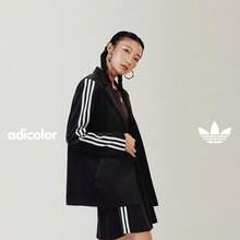 Adidas Originals Women's Retro Casual Sports Blazer Jacket IK0440 - Black - View 2