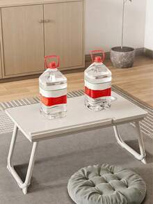Foldable Bedside Desk, Adjustable‑Angle Tabletop, Equipped With Baffles And Cup Slots, Lightweight And Portable, Stable Support Frame, For Working And Reading In Bed, Multi‑Purpose For Home And Dormitory Use - Multicolor - View 7