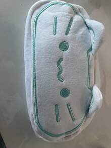 1 pieza Estuche de lápiz de gato de peluche blanco, caja de papelería de gran capacidad, bolsa cuadrada pequeña portátil, portallápices para estudiantes, bolsa de papelería de estilo lindo, bolsa de maquillaje para mujeres, estuche de lápiz escolar, bolsa de almacenamiento multifuncional linda, estuche de lápiz, vuelta a la escuela, suministros de aprendizaje - A - Ver 5