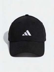 Adidas Men's & Women's Sports Cap SMALL LOGO CAP 26 Summer New Style Sun Protection Hard Brim Baseball Cap KA0110 - Black - View 1