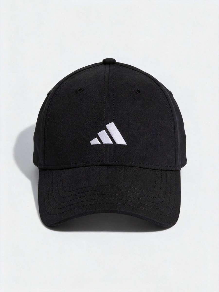 Adidas Men's & Women's Sports Cap SMALL LOGO CAP 26 Summer New Style Sun Protection Hard Brim Baseball Cap KA0110 - Black - View 1