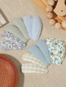 16 buah Jepit Rambut Motif Tetesan Air Campuran, Gaya Pastoral Klasik, Cocok untuk Musim Kembali ke Sekolah - Baby Blue - View 7