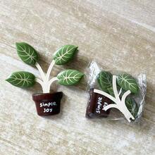 10pcs/5pcs Creative Closed Clips - Potted Plants - Refrigerator Magnetic Food Storage Clips In Rustic Style - Sealing Clips Magnetic Stickers - Refrigerator Decor - Cabinet Decor - A - View 13
