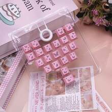 Butterfly Pattern Keycaps Keyboard Decoration - View 3