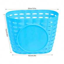 3pcs/Set Bicycle Basket Set, Bicycle Basket, Bicycle Bell, Handlebar Tassel, Bicycle Accessories - Multicolor - View 4