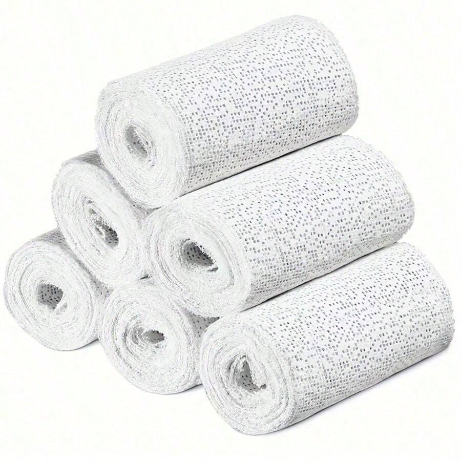 5cm*270cm Individually Packed Plaster Bandage Roll Suitable For Body Cast, Abdominal Mold, Crafts And Sculpture - White - View 1