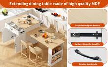 Mobile Storage Islands - White - View 4