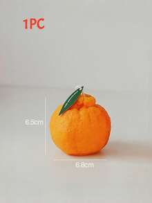 1PC Orange Scented Candle Is Perfect For Tabletop Decoration, As Well As Home Decor And Birthday Candles. It's Also Suitable For Parties, Wedding Season, Wedding Favors, And Other Holiday Decorations, Making It A Wonderful Gift For Loved Ones - Orange Candle - View 8
