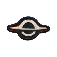 RHUAGYP 1pc Black Hole Shaped Embroidered Patch, Universe Celestial Theme Badge, Suitable For Astronomy And Space Enthusiasts, Unique Space Planet Pattern Fabric Patch, Applicable For Jackets, Backpacks, Hats And Clothing DIY Decoration - Multicolor - View 10
