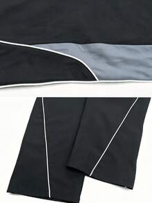 Men's Casual Loose Straight Leg Sweatpants Spring/Summer Fashion Sports Long Pants - Black - View 4