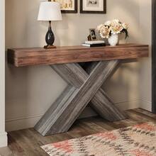 Coffee Table Walnut - Side Table Brown - Walnut - View 10