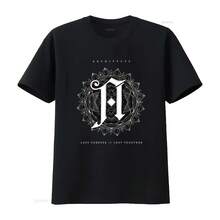 Architects Metalcore Band T-Shirt With Intricate Mandala Design And Letter Print, Perfect For Fans, TE7851 Vintage Washed. - 款式 - 查看 1